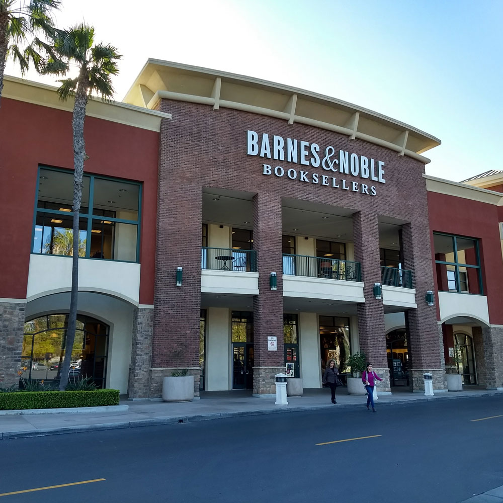 Jerry Baggett is going to a fiction book club event . At Barnes and Noble in Ventura, California.